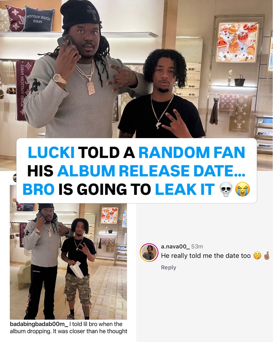 Lucki shared his next album “Drugs R Bad” is coming sooner than expected 👀

Are you excited for the album?