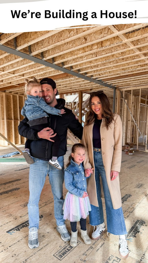 We’re building a house! I can’t believe it, but I’m so excited 🥺 It’s something Nick and I would talk about it but never really thought it would come to life. Now we’re almost done with framing and going through all the steps to make selections for our home. I can’t wait to watch our girls grow up here 🤍 be sure to follow along for house updates and progress!

#housebuild #newhomebuild #homebuild