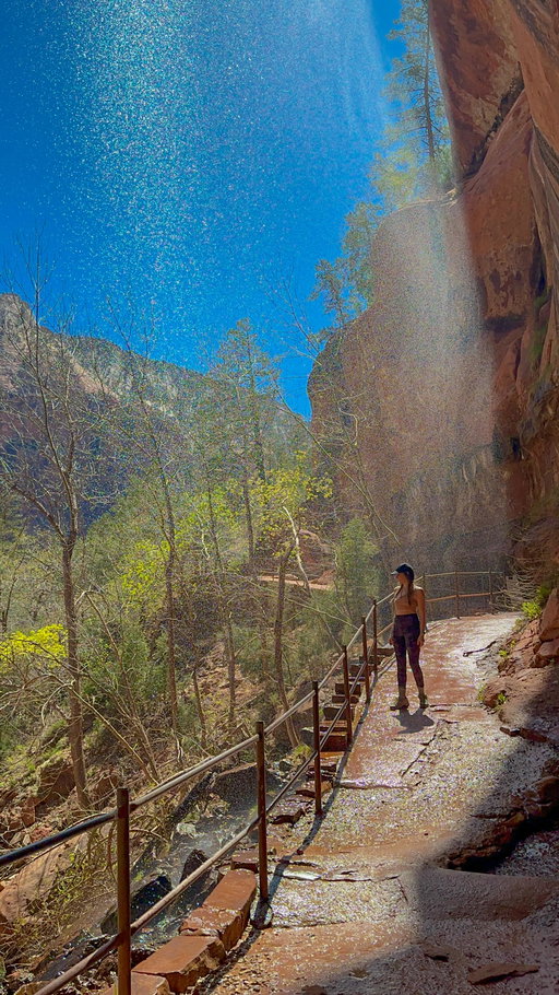 The hike to Scout’s Lookout and Angel’s Landing in Zion National Park is NO JOKE 😅 

SHARE THIS if your legs have ever been on fire halfway up a hike.

This trail is 4.4 miles round trip with 1,500 feet of elevation gain and over 20 steep switchbacks at Walter’s Wiggles. 

It’s a bucket-list trail for good reason. Epic views, challenging terrain, and that iconic ridge walk you’ll never forget. This was a tough hike, but I loved it. It’s one of my favorite hikes of all time.

What’s the toughest national park hike you’ve ever done? Comment below so we can add it to our adventure list. ✨

#zionnationalpark #scoutslookout #angelslanding #walterswiggles #zion nationalparkhikes adventure travel nature hike explore