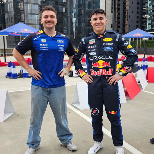Maybe I could have been an F1 driver. Got to to meet some legends over the week! Thanks to @redbullau
