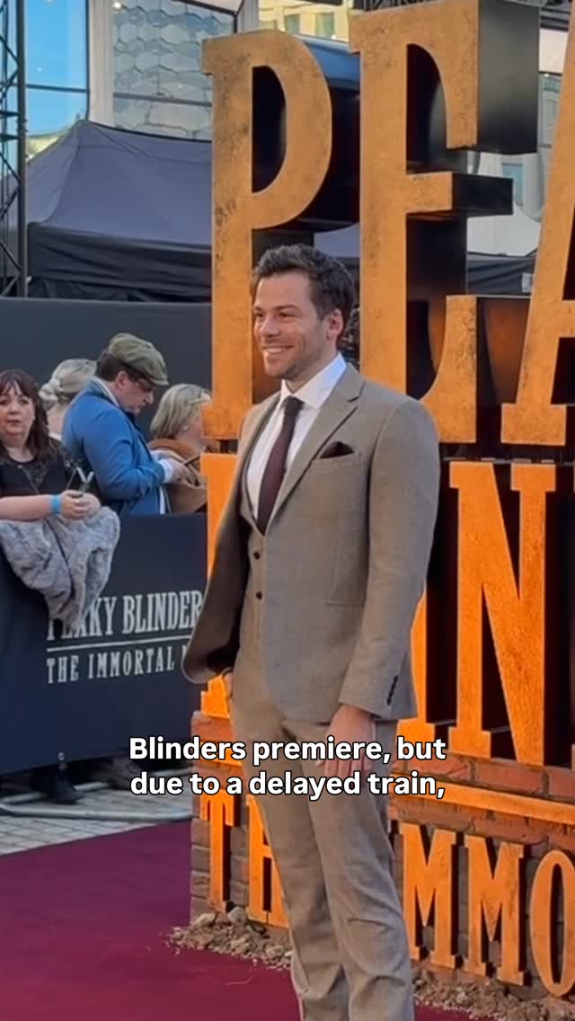 Someone let me loose on the @netflixuk red carpet for Peaky Blinders: The Immortal Man and what an amazing experience from start to finish!! I captured it all on my @raybanmeta! Thank you @meta for taking me 🥰 

Entire suit (down to the socks!!) is from @mossbros (ad - gifted)