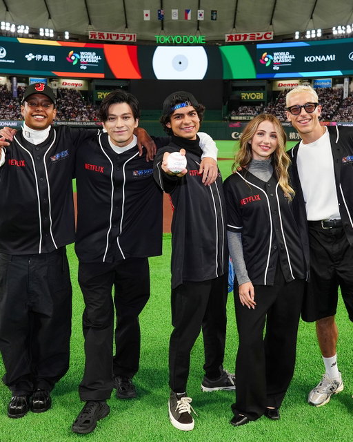 Luffy sent this pitch all the way to the Grand Line 🤣🏴‍☠️

The One Piece crew was at Tokyo Dome to throw out the first pitch ahead of Japan vs. Chinese Taipei in the #WorldBaseballClassic!