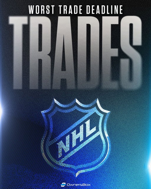 The WORST Trade Deadline deals in NHL History 🤮

Are we going to get any worse trades today? #nhl #nhltrade #nhltradedeadline #nhlhockey #nhlnews