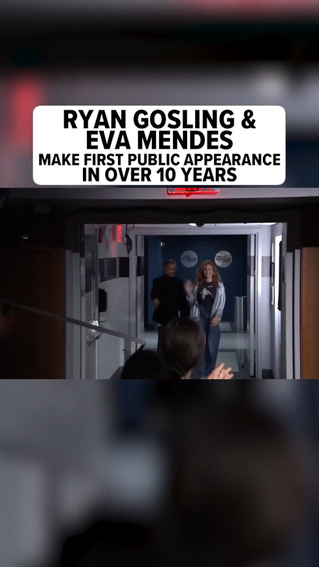 Ryan Gosling and Eva Mendes made a rare public appearance together — their first in over a decade — on The Tonight Show Starring Jimmy Fallon as Eva celebrated her 52nd birthday!

🎥: The Tonight Show Starring Jimmy Fallon