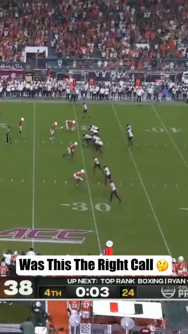 Was the Miami vs Virginia Tech ending actually the right call?

The Most Insane Review Ever

Throwback to the wild ending where Miami Hurricanes football beat Virginia Tech Hokies football after that chaotic Hail Mary  play and replay review that had everyone arguing for hours… but did the refs actually get it right?

Follow @collegefootball for the best news, highlights, memes and more!