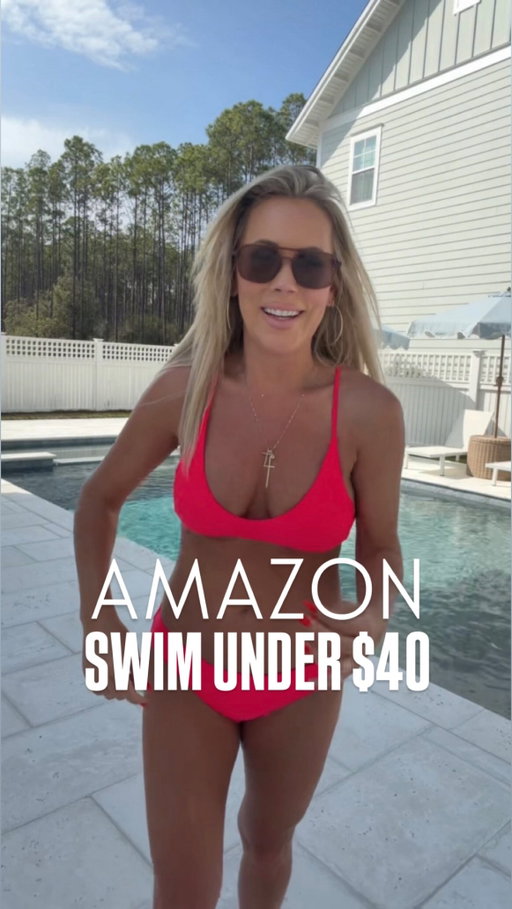 Comment SWIM and I will send a DM with links to my favorite Amazon swimwear under $40 ☀️🌊

#swimwear #amazonswimsuit #amazon