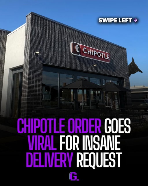 The internet is going crazy over this wild delivery request.

Larry being Larry 😂