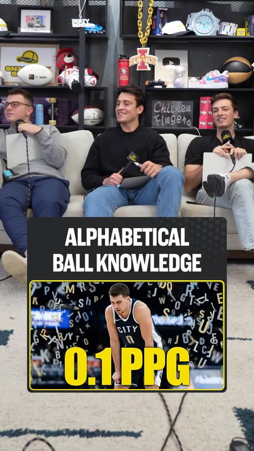 Testing Alphabetical Ball Knowledge w/ @nick.knows.ball 🏀