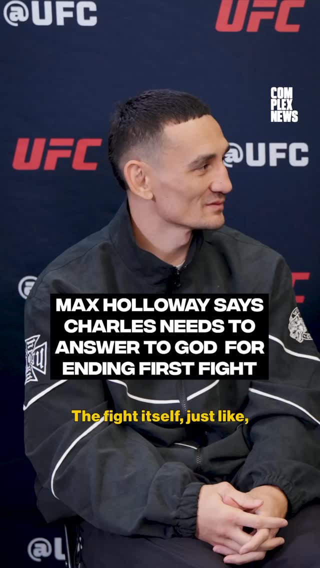 Max has words for Charles before the BMF title fight at UFC 326.

LINK IN BIO for full interview.