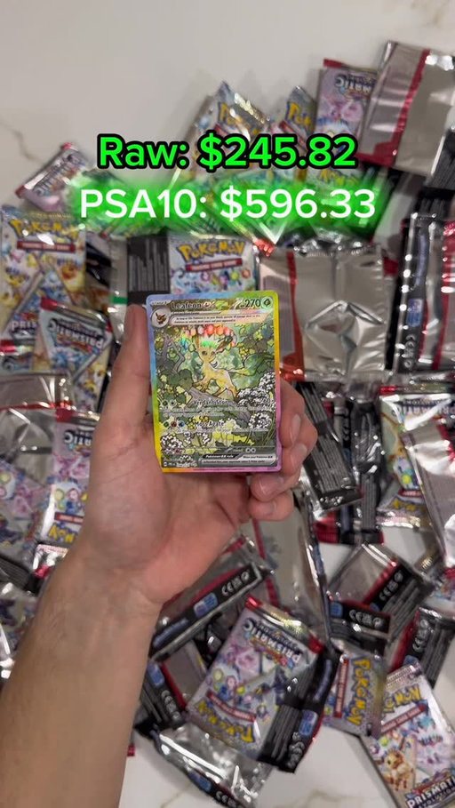 Opening 50 packs of Prismatic Evolutions for science! #pokemoncards #prismaticevolutions