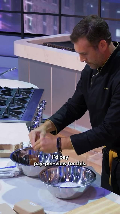 Bocuse d’Or Coach v. Student... someone learned a hard lesson. 🫣

If you watched you know, if you didn’t stream now on Paramount+. Catch new episodes Wednesday at 9:30 ET on CBS! 

#AmericasCulinaryCup #ACCCBS #EliteCompetition