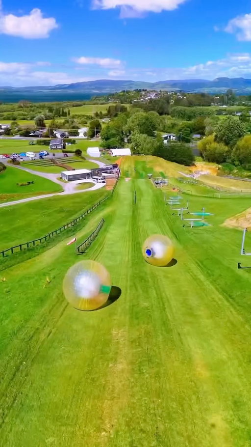 follow @georgeandcris for travel inspo 😍

Who would you ride this with?! 🎢 details 👇l

🤗 Send this to your travel buddy!

📍Rotorua New Zealand @zorb.rotorua 

🐹 Did you know you can roll down a massive hill inside a giant inflatable ball in New Zealand?! ZORB is one of New Zealand’s most iconic bucket list experiences. Spinning, bouncing, and laughing your way downhill in a transparent orb. It basically feels like you’re in a hamster ball water slide. 😂

🏷️ Price: We did the “four ride combo” for NZ$155 / US$100 but there are several other packages on their website. 

#newzealand #bucketlisttravel #newzealandtrip #adrenalinejunkie #travelnz