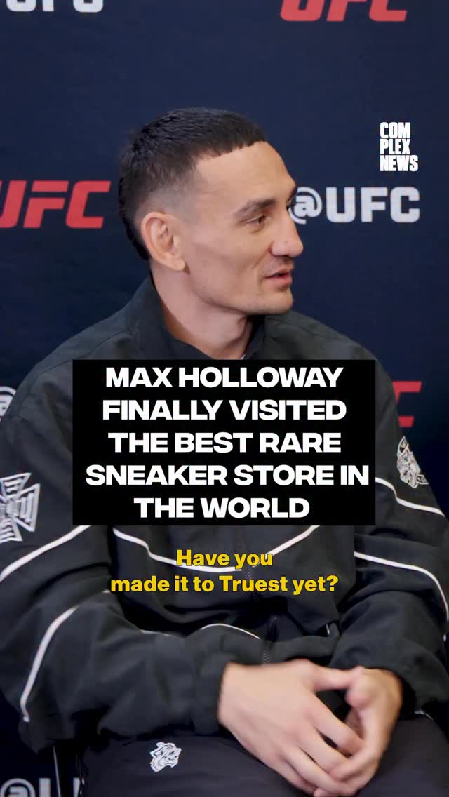 @blessedmma has a big title fight this weekend at UFC 326, but he got the special treatment when he visited the world’s rarest sneaker store, @truesthawaii

LINK IN BIO for full interview