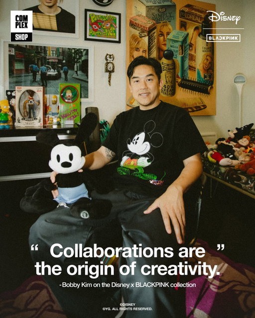 From streetwear legend to Disney collaborator. Bobby Kim talks the Disney x BLACKPINK collection, his bond with Complex, and why this moment was always inevitable.

Link in bio to shop the exclusive Disney + BLACKPINK collection and read the article.