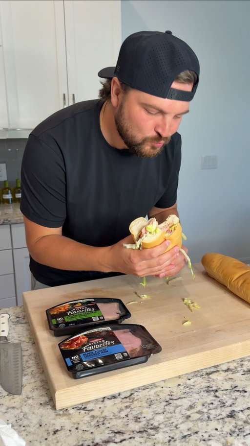 Perfectly thin, hand seasoned, 100% natural @landofrost #ad