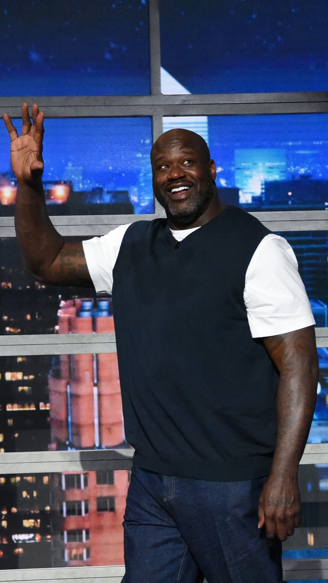 Happy birthday to our friend @shaq, a true gastronome... emphasis on the gas. 

#Colbert #ColbertQuestionert #HBD #Shaq #ShaquilleONeal