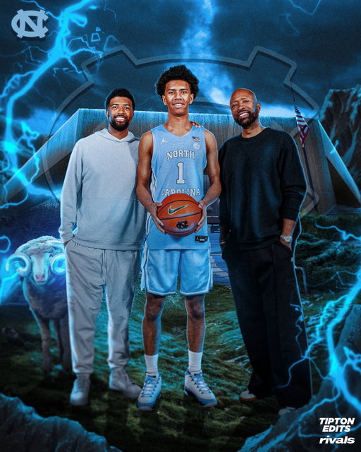 Malloy Smith, a 6-foot-6 point guard in the 2026 class, has committed to North Carolina 🐏

He is the son of former two-time NBA Champion and former Tar Heel great Kenny “The Jet” Smith.