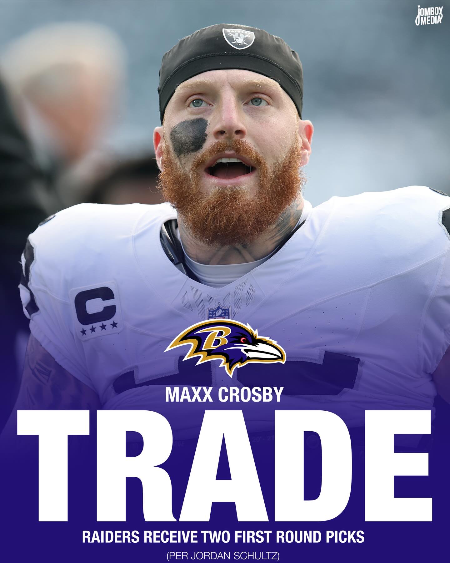 Maxx Crosby is finally leaving the Raiders