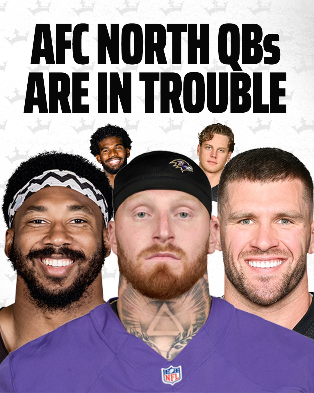 Rough times for quarterbacks in the AFC North 😨

MAXX CROSBY IS A BALTIMORE RAVEN 🤯

(h/t AdamSchefter/X)
