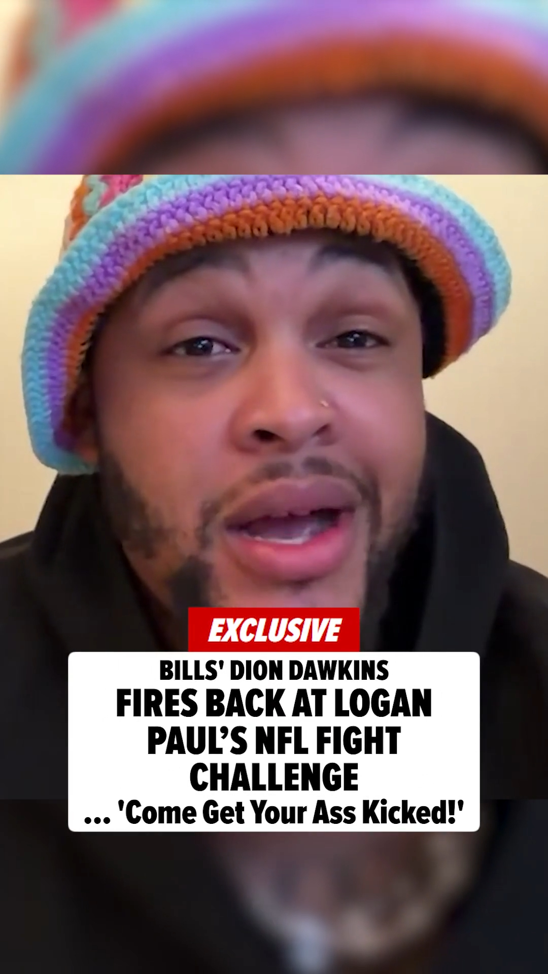 🚨 Logan Paul might want to think twice before throwing around that $1 million boxing challenge …because Buffalo Bills star Dion Dawkins says he’s absolutely ready to cash the check and throw hands! 🥊🤕