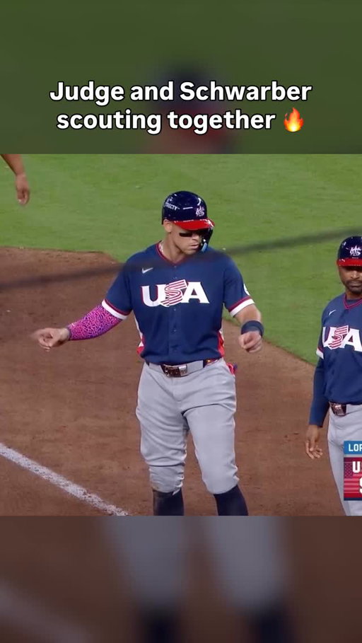 Brazil mound visit so the guy who hit 56 home runs last year asked the guy who hit 53 what this pitcher is all about