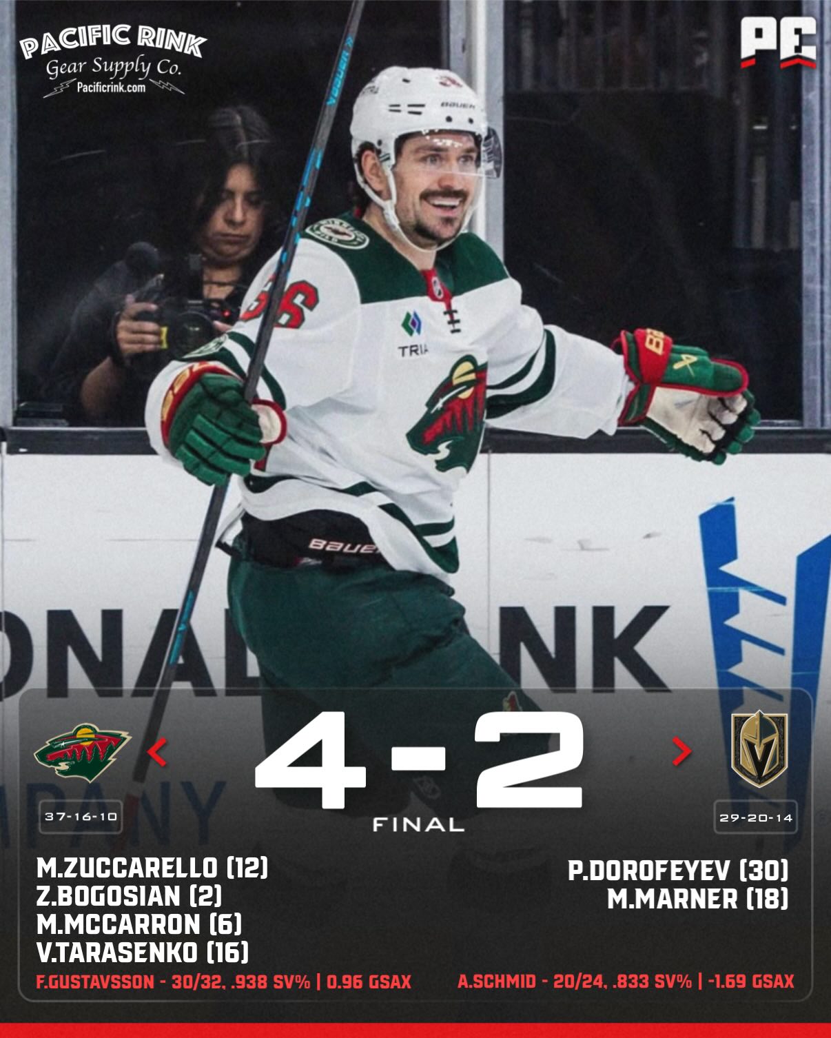 The #Wild take down Las Vegas!