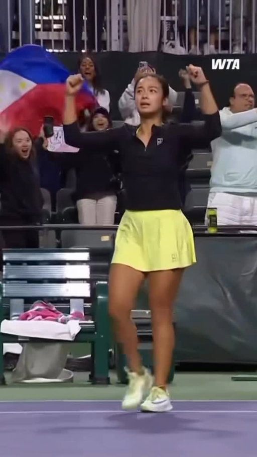 And what a debut it is 👏👏👏

@alex.eala | #TennisParadise