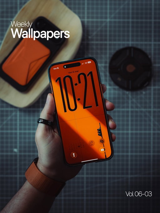 iPhone Wallpaper weekly 🤩✌🏼

🖇️ If you follow me and comment “Orange”, i will send you the link in DM to download them for FREE. ✌🏼😎

See you next Saturday 🤓
Happy weekend 🍕

#wallpapers #iphoneair #apple #homescreen #wallpaper