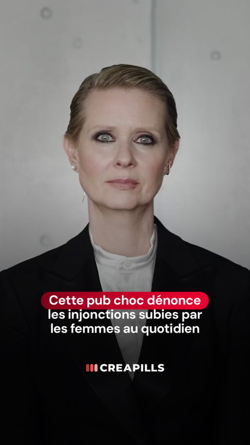 "Sois belle, mais pas trop. Sois forte, mais reste douce"

L’actrice Cynthia Nixon donne une voix magistrale aux injonctions qui dictent le quotidien des femmes. Un rappel nécessaire que le combat est loin d’être fini. 👏