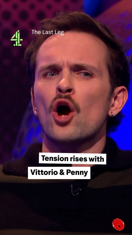 Live TV, baby! #TheLastLeg 

#VittorioAngelone #PennyMordaunt