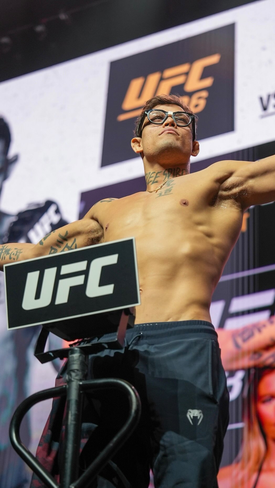 UFC 326 Face Off. @caioborralho #ufc326