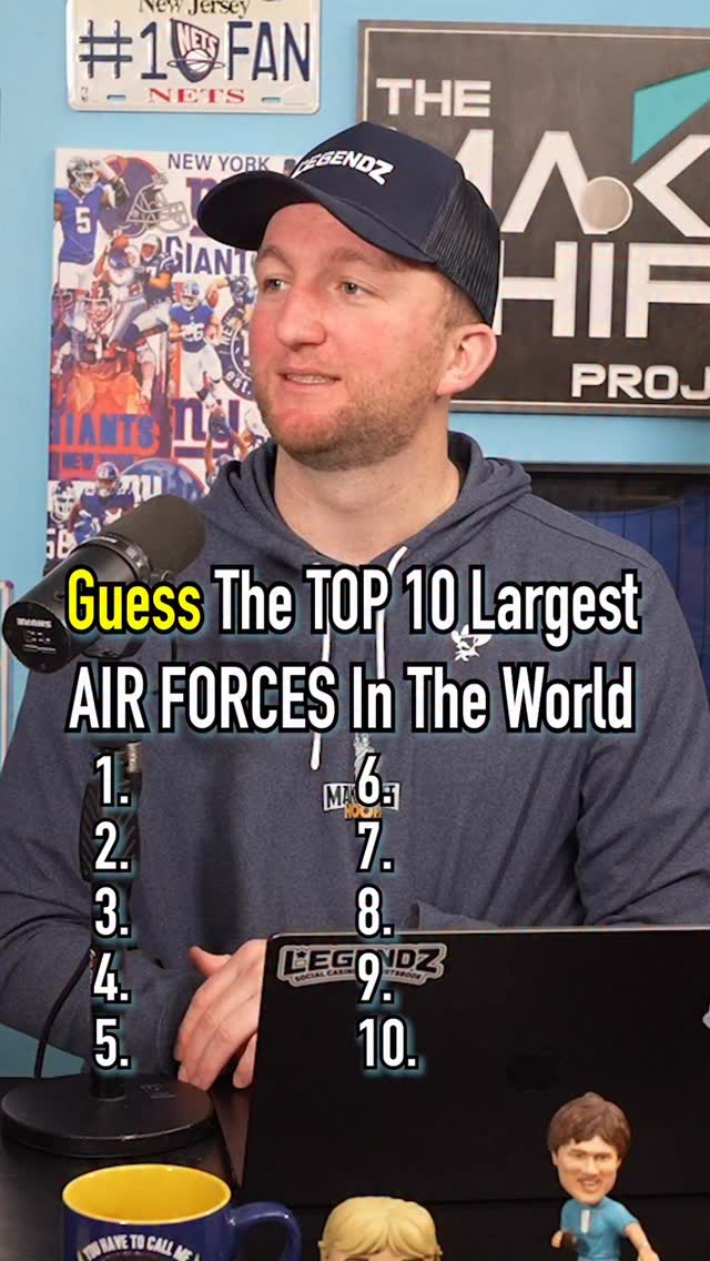 Top 10 Largest Air Forces In The World! Who’s Biggest?