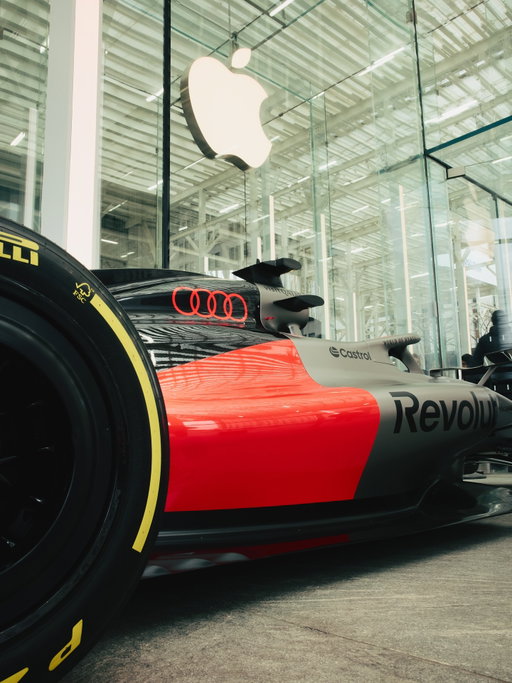 From Melbourne to New York.
Meet the Audi R26 today at the iconic Apple Store Fifth Avenue and join us to watch the #AusGP tonight. Don’t miss the race at 11pm ET on @appletv, the new U.S. home of F1. 

#ARF1