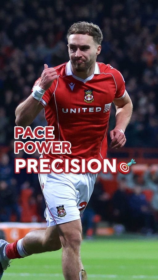 Dreamland! 🤩

Sam Smith slots home to put @wrexham_afc ahead against Chelsea! 👏

📺 @bbcfootball, @tntsportsfootball and @discoveryplusuk