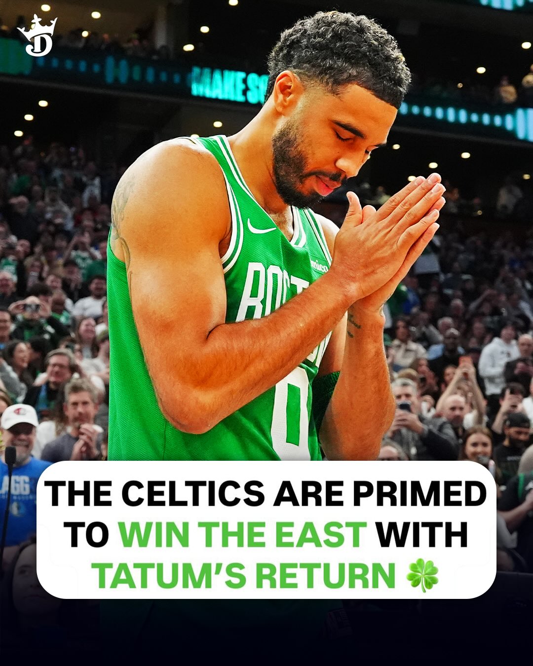 The Celtics are looking absolutely terrifying now that Jayson Tatum is back 👀

(via @espngreeny)