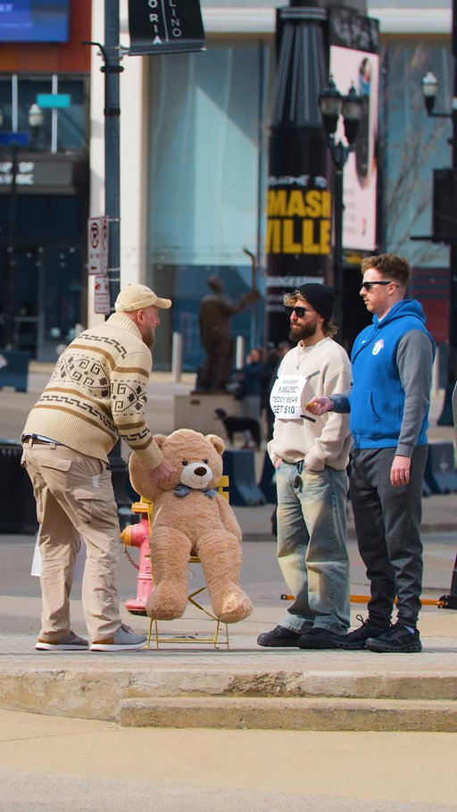 What would you tell the teddy bear?