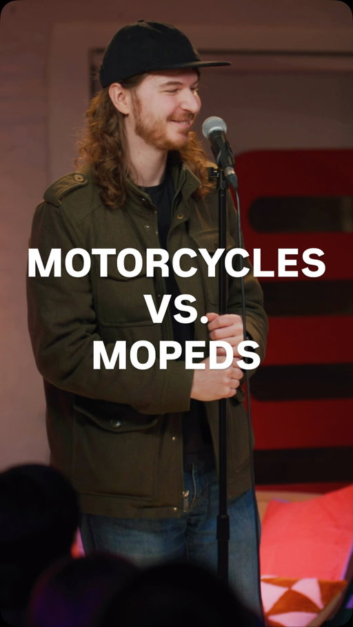 Tough in different ways
.
.
 #comedian #standup #standupcomedy #moped
