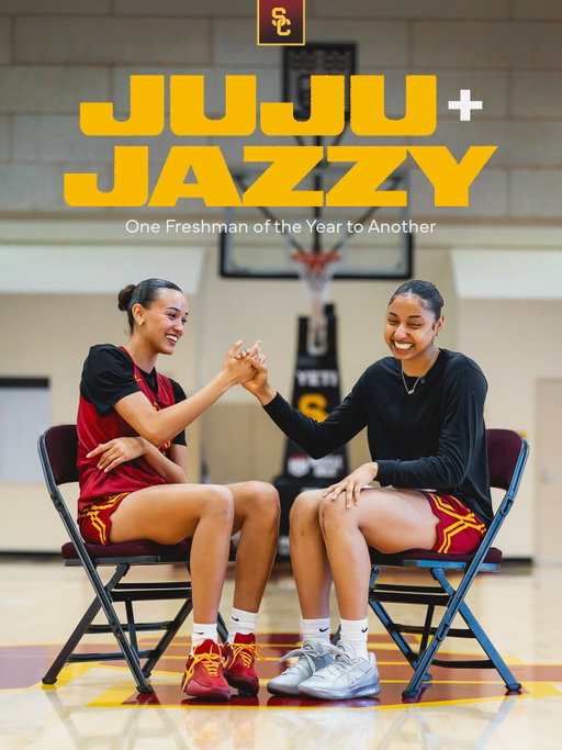 Something fun for your weekend TL! JuJu and Jazzy on their respective freshman seasons, building chemistry and more ✌️