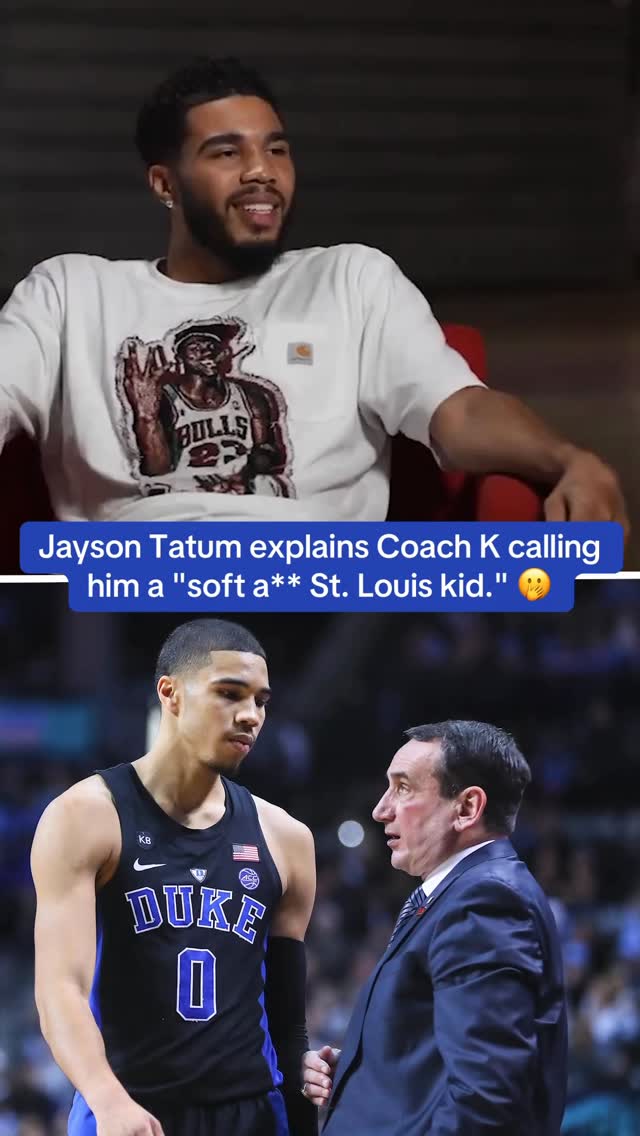 Coach K’s words seemed to wake Jayson Tatum up in the second half 😤😅

(via @indepthwithgrahambensinger)