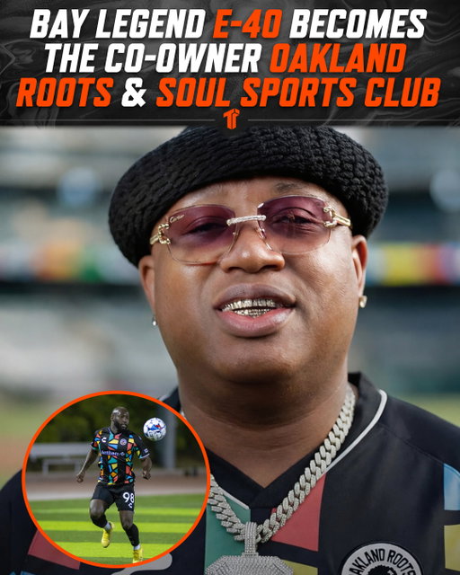 🎤⚽ Vallejo royalty @E40 joins the ownership squad for Oakland's soccer team @oaklandroots & @oaklandsoulsc alongside Marshawn Lynch, GP2, Jason Kidd, and Billie Joe Armstrong! #E40 called it “truly special” to mix his business smarts with soccer passion, and he’s hitting the stage for the #OaklandRoots March 14 opener against New Mexico United. Is this a W for the Bay Area?