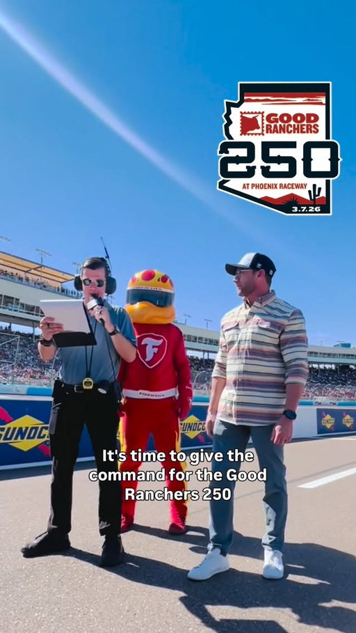 IT’S GO TIME! #GoodRanchers250 @phoenixraceway