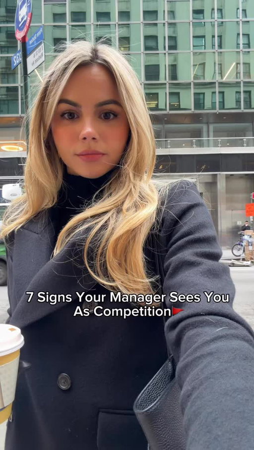 Insecure managers don’t develop talent — they compete with it. 

Here are 7 signs your manager may see you as competition:

1️⃣ They withhold information you need to succeed. But expect perfect results anyway.

2️⃣ Your ideas suddenly become “team ideas”… once they repeat them.

3️⃣ They rarely advocate for you in rooms you’re not in.

4️⃣ They downplay your wins publicly but highlight your mistakes.

5️⃣ You notice they become tense or defensive when others praise your work.

6️⃣ Opportunities that would increase your visibility somehow never reach you.

7️⃣ They manage your output closely, but never invest in your growth.

A secure leader develops talent. An insecure one manages threats.

The best leaders don’t compete with their people. They build them.

Comment “TIPS” if you want another video on how to deal with a manager like this.

#womeninfinance #corporatelife #careeradvice #toxicworkplace