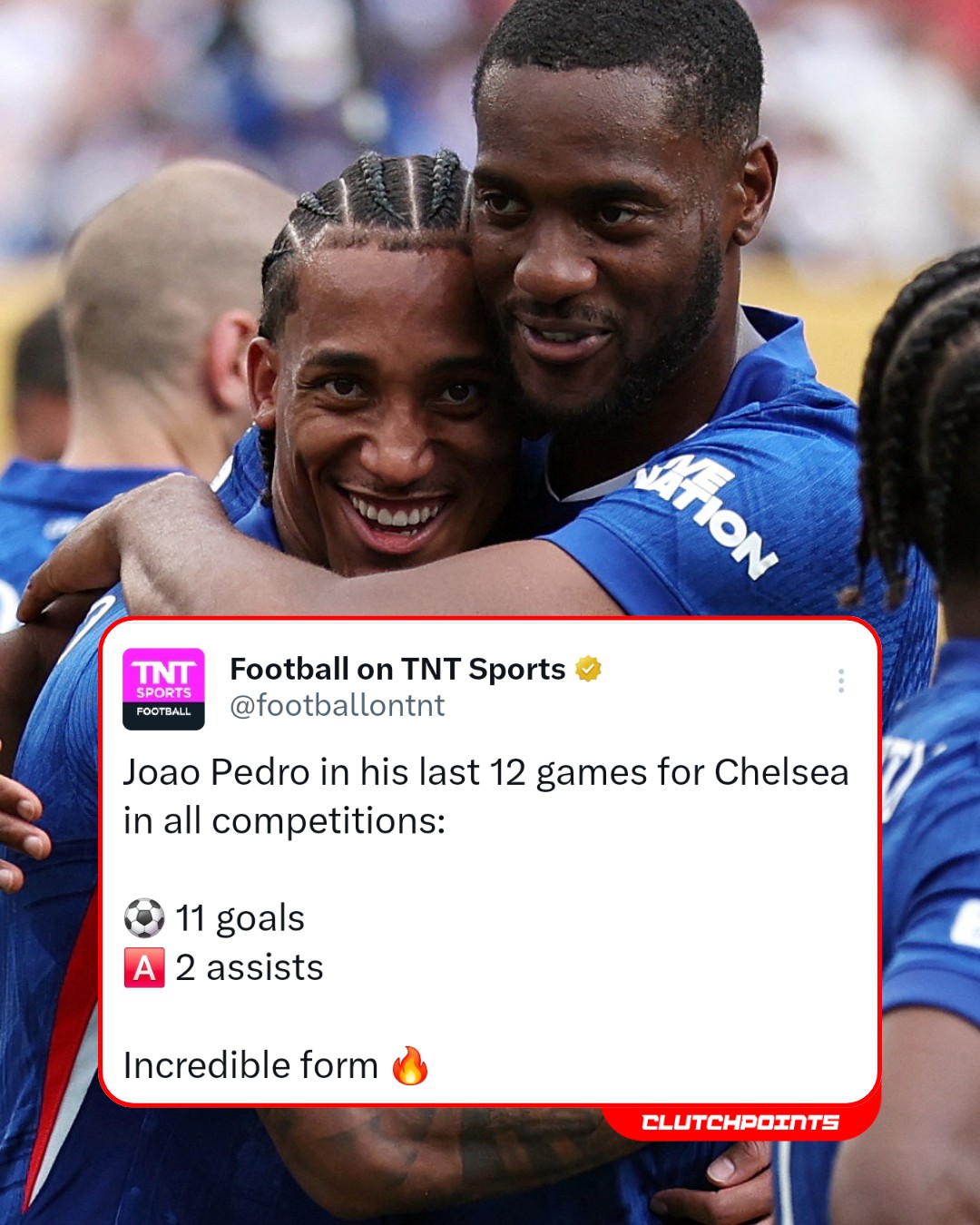 While managers like Rosenior are looking for more depth, Pedro has made himself the one player Chelsea simply cannot swap.

From Brighton to the Bridge, Joao Pedro has officially arrived. Our No. 20 is world-class. 🙌