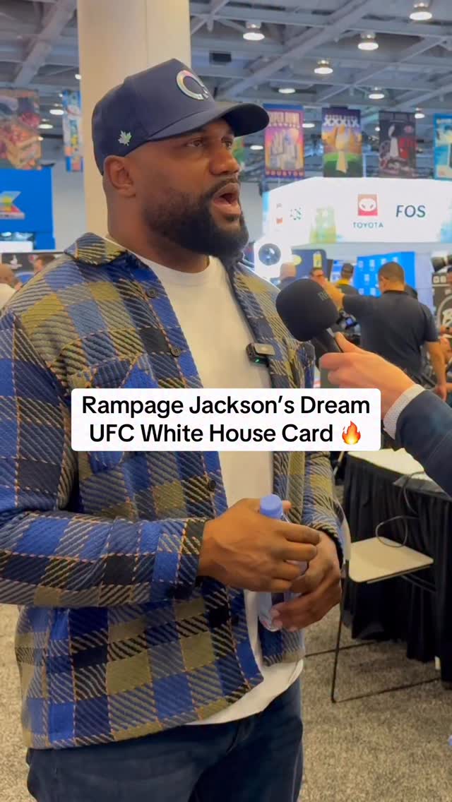 Rampage Jackson’s Dream UFC White House Card 🔥

#ufc #rampagejackson #mma #ufc_mma_sport #fyp