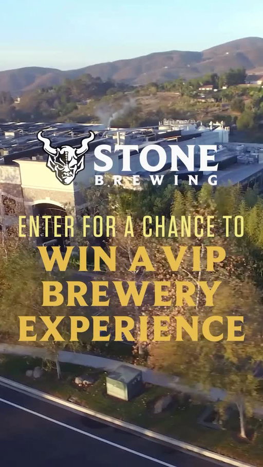 30 years of amazing craft beer is a pretty big deal.

To celebrate, we’re rolling out the red carpet to a few lucky fans. Enter and you could win a trip to San Diego and the ultimate VIP brewery experiences at Stone Brewing in Escondido and Liberty Station.

We’re talking behind-the-scenes tours with our brewers and delectable meals at our Bistros!

Scan the QR code on our 30th Anniversary Commemorative Packaging or visit the link in our bio to enter.

#Stone30 #VisitStone