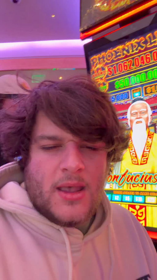 THE BIGGEST SPIN OF MY LIFE... #gambling #casino #money #comedy #slots