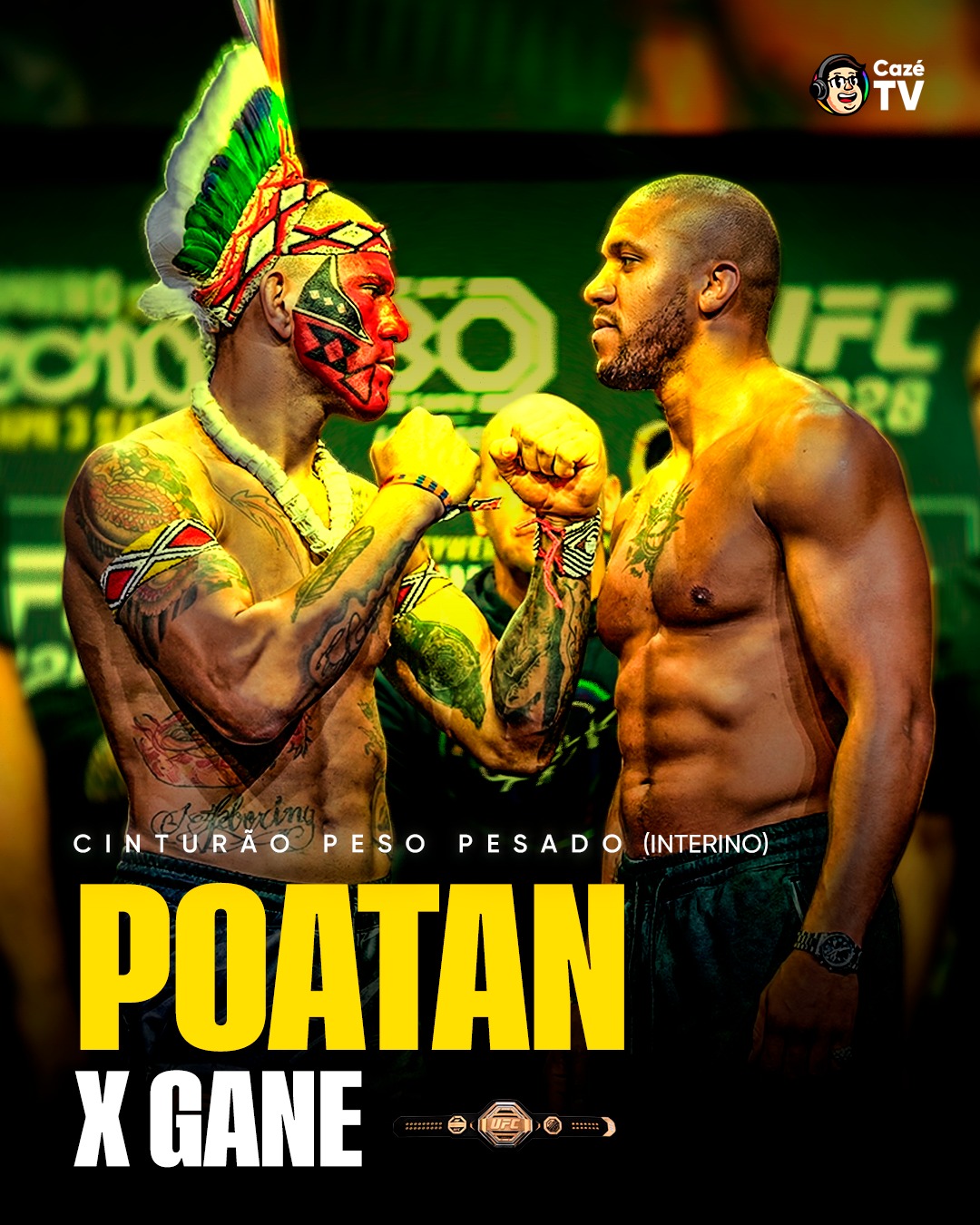 🚨 ALEX POATAN X CYRIL GANE NA CASA BRANCA! A LUTA SERÁ O CO-EVENTO PRINCIPAL DO UFC "FREEDON FIGHTS 250: THE WHITE HOUSE" NO DIA 14 DE JUNHO E VALERÁ O CINTURÃO INTERINO DOS PESOS-PESADOS! 🏡🥊 

🇧🇷 O BRASILEIRO PODE SER O PRIMEIRO TRI-CAMPEÃO DA HISTÓRIA DO UFC! 

#Poatan #TempoRealCazéTV #MMA #UFC #OutrosEsportes #CyrilGane #IA