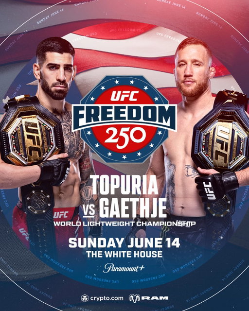HISTORY WILL BE MADE 

[ #UFCWhiteHouse | Sunday June 14 on @ParamountPlus ]