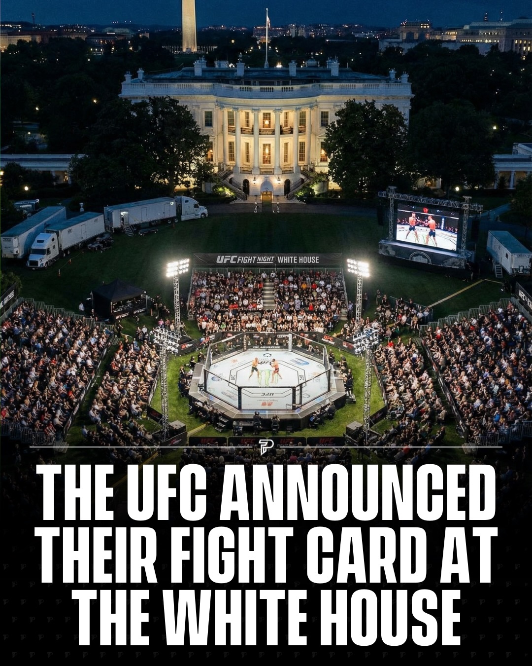 The UFC says it will hold a fight card at the White House on June 14, 2026.

According to the announced lineup, the main event is Ilia Topuria vs Justin Gaethje for the UFC lightweight championship. The co main is Alex Pereira vs Ciryl Gane for an interim UFC heavyweight championship.

The rest of the announced main card includes Sean O’Malley vs Aiemann Zahabi, Mauricio Ruffy vs Michael Chandler, Bo Nickal vs Kyle Daukaus, and Diego Lopes vs Steve Garcia.

#Pubity #Viral #Sports