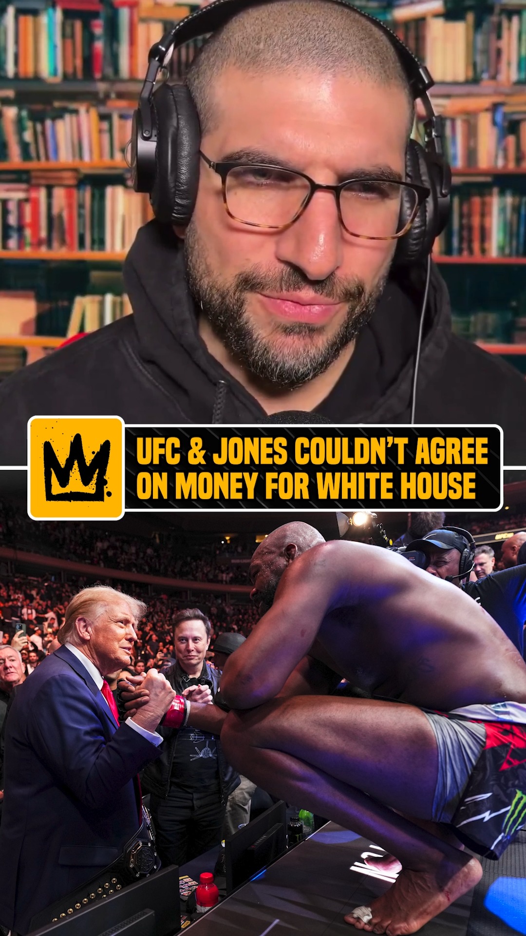 Money ended up being the reason why Jon Jones isn't fighting Alex Pereira at the White House 💰 UFCFreedom250